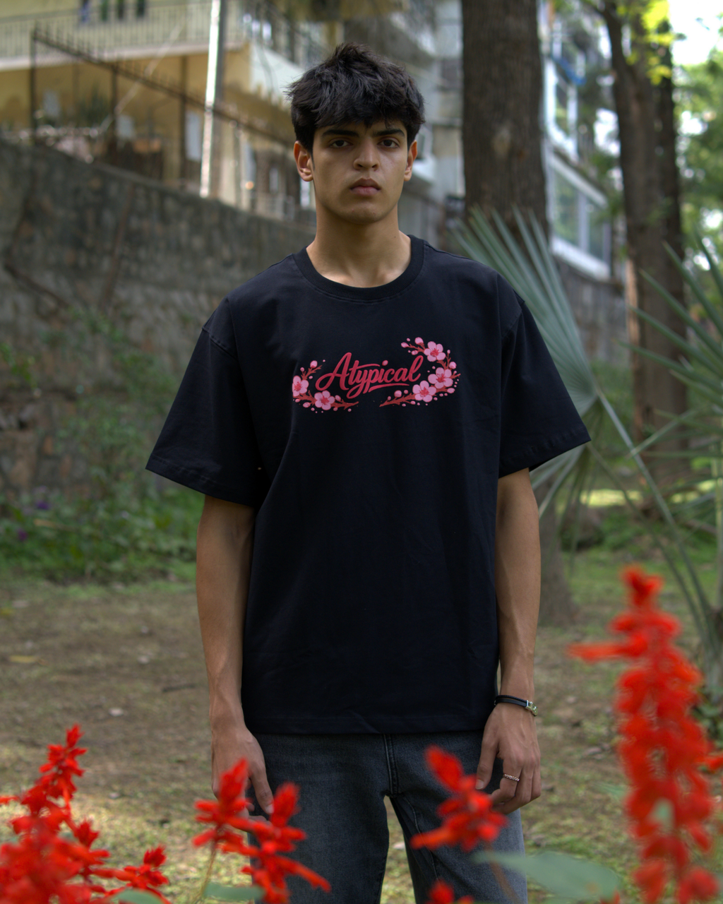 Midnight Blossom Tee