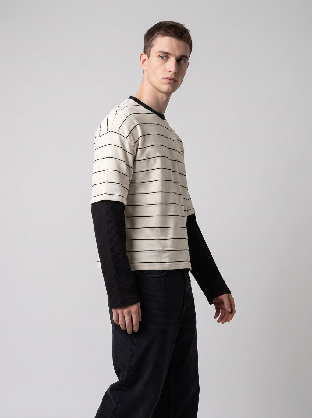 Interline Tee // Waffle sleeves