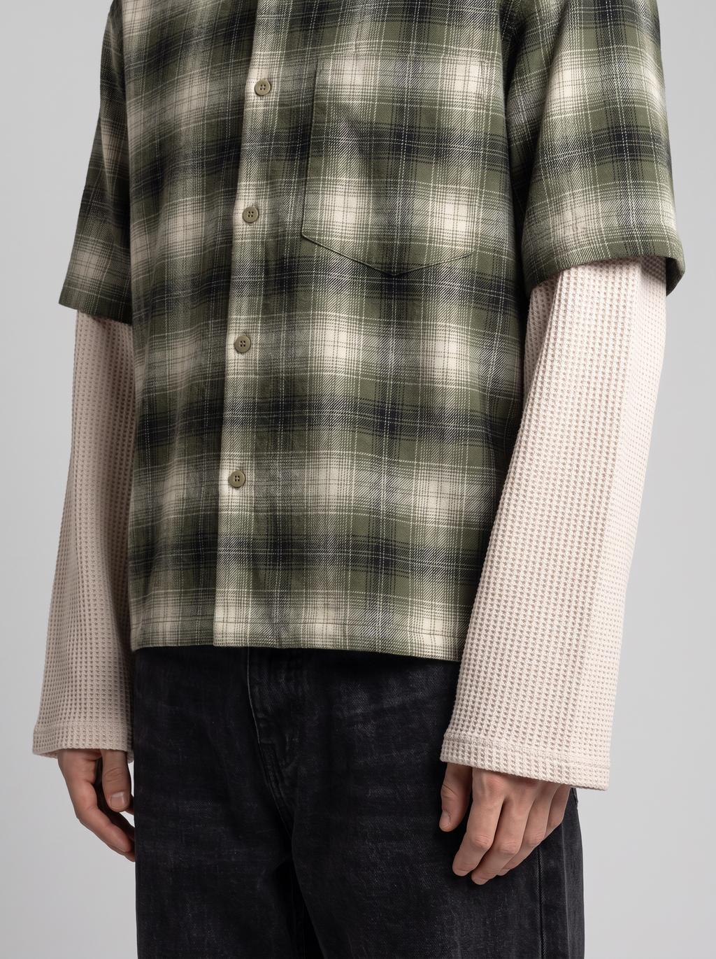 Moss Loom// Waffle Sleeves